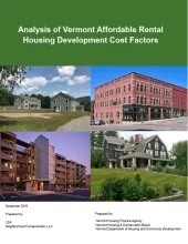 Images of multifamily buildings and the title of the report