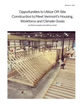 Cover of Off-Site Construction report